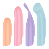 Satisfyer Playful Four Interchangeable G Spot Vibrator G-Spot Vibrators